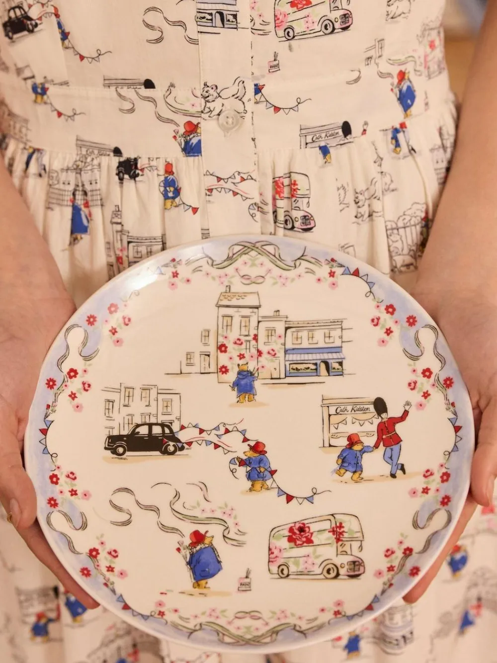 Discount Cath Kidston Multi Paddington Goes to Town Side Plate