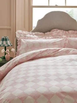 Cath Kidston 100% Cotton Duvet Cover and Pillowcase Set^ Branded Bedlinen