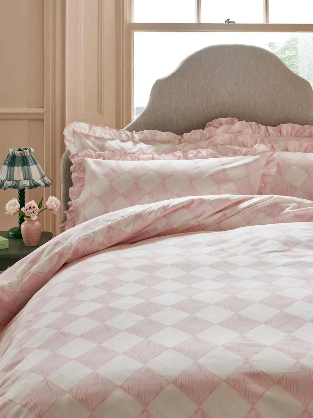 Cath Kidston 100% Cotton Duvet Cover and Pillowcase Set^ Branded Bedlinen