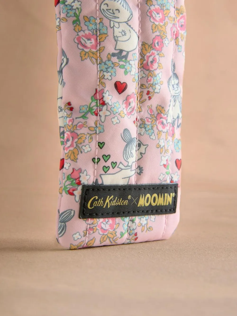 New Cath Kidston Pink Little My Moomins Padded Glasses Case