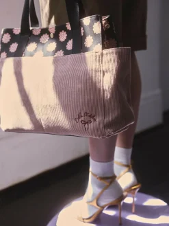 Hot Cath Kidston Posey Spot Boxy Cord Tote Bag