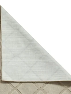 Outlet Catherine Lansfield Natural Cosy Diamond Washable Rug