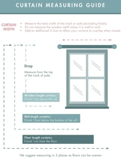 Catherine Lansfield Navy Blue Curtains^ Curtains & Blinds