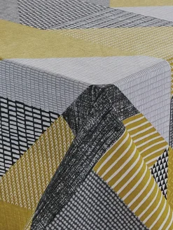 Catherine Lansfield Larsson Geo 100% Cotton Table Cloth^ Table Linen, Placemats & Coasters