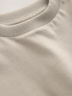 Next Cement Smile Short Sleeve Small Graphic T-Shirt (3mths-7yrs)^BOY Baby Boys|Baby Boys