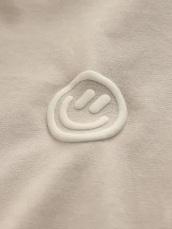 Next Cement Smile Short Sleeve Small Graphic T-Shirt (3mths-7yrs)^BOY Baby Boys|Baby Boys