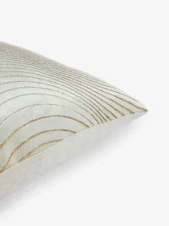 Outlet Next Collection Luxe 59 x 59cm Velvet Curve Cushion Champagne Gold