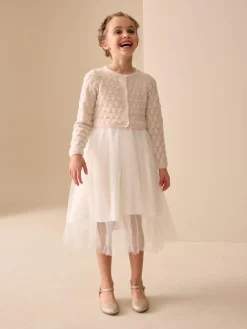 Discount Next Champagne Occasion Shrug (3mths-16yrs)