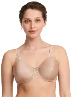 Clearance Chantelle Hedona Seamless Moulded Underwired Bra Nude