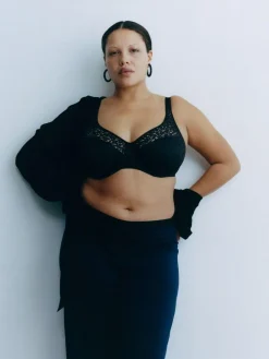 Best Chantelle Norah Soft Feel Underwired Bra Black