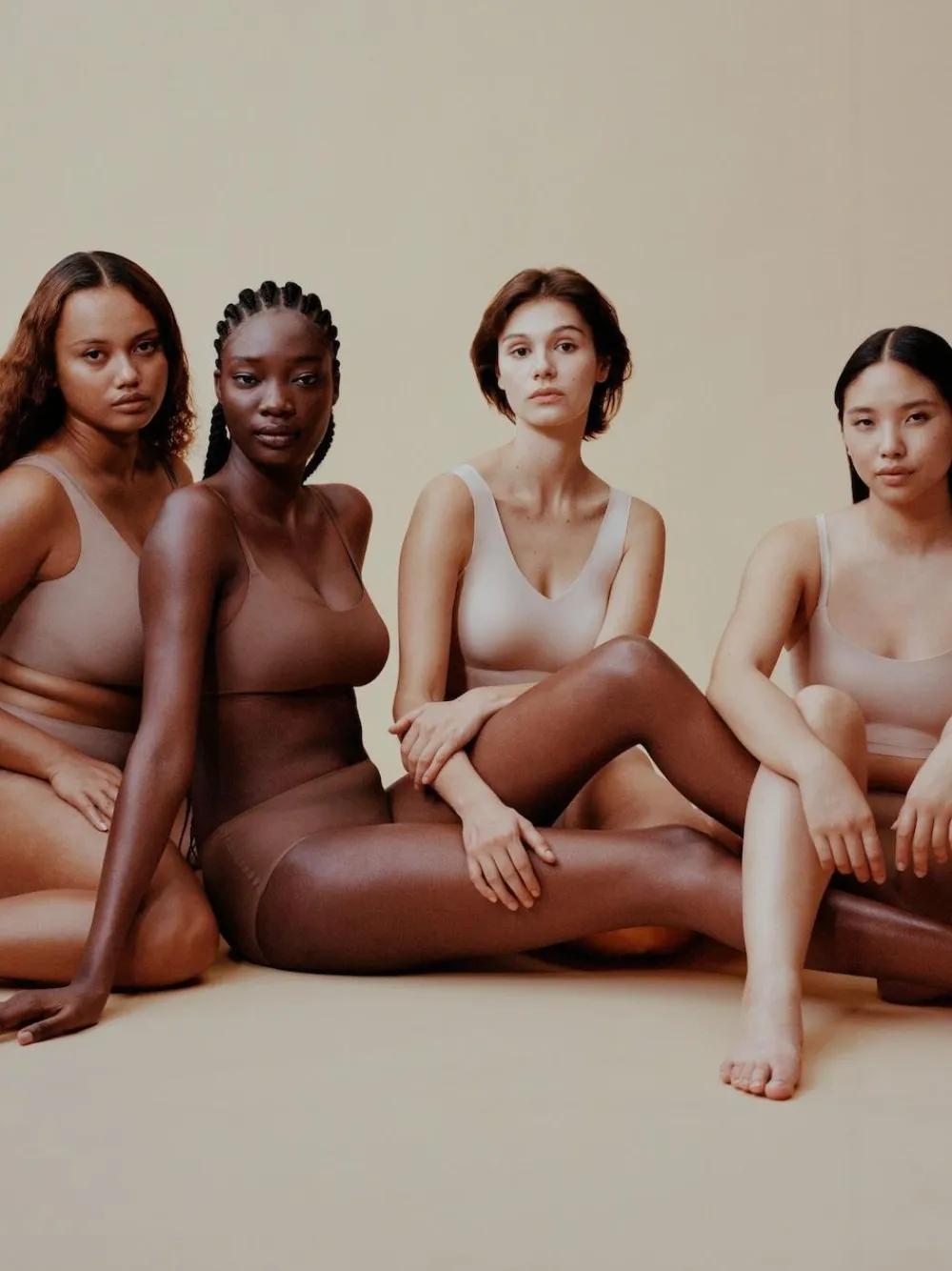 Chantelle Soft Stretch Seamless V-Neck Padded Crop Top^Women Dd+ Range