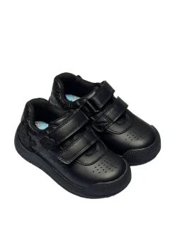 Online Character Black Bluey And Bingo School Shoes
