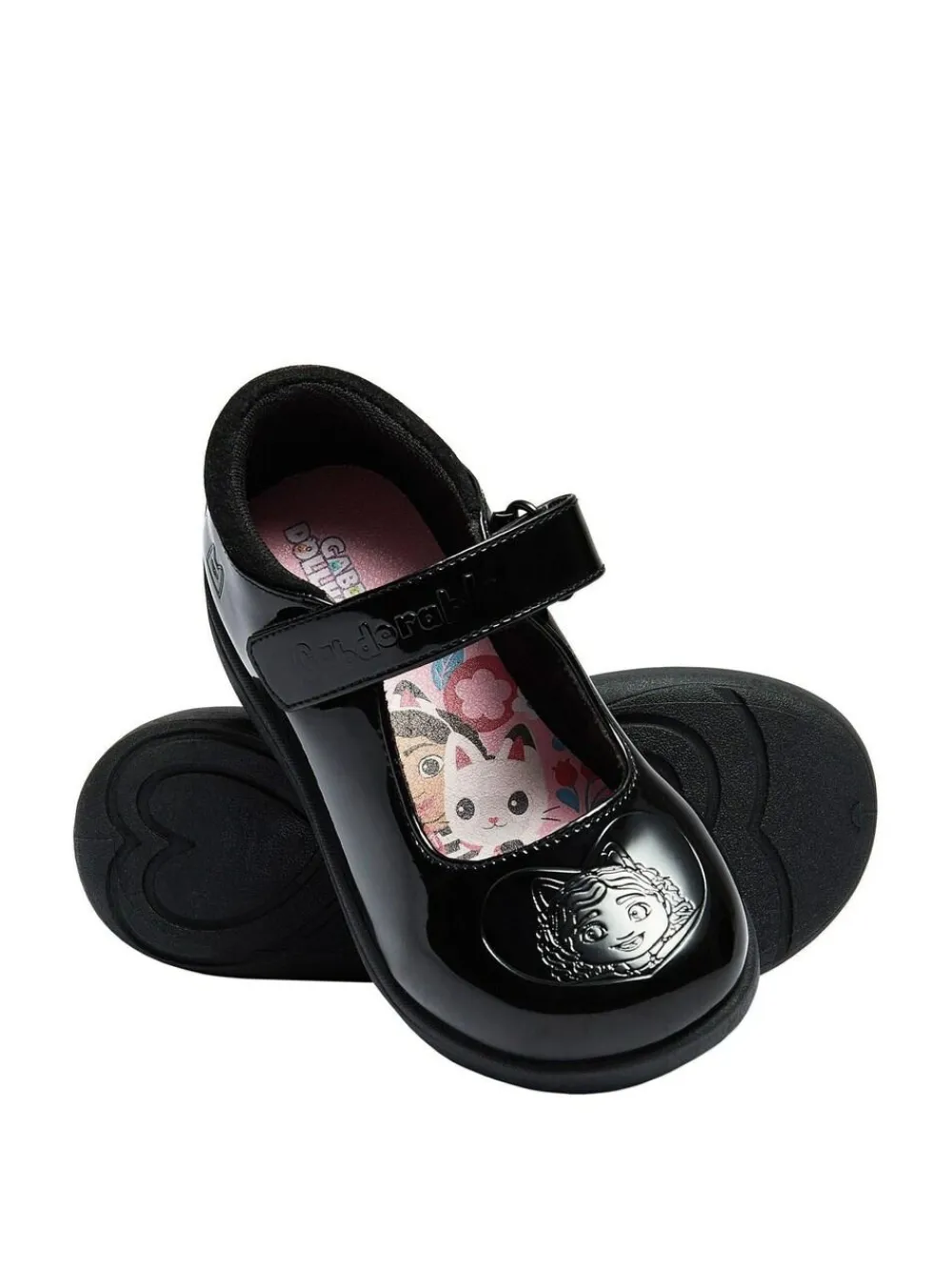 Discount Character Black Gabbys Dollhouse School Shoes