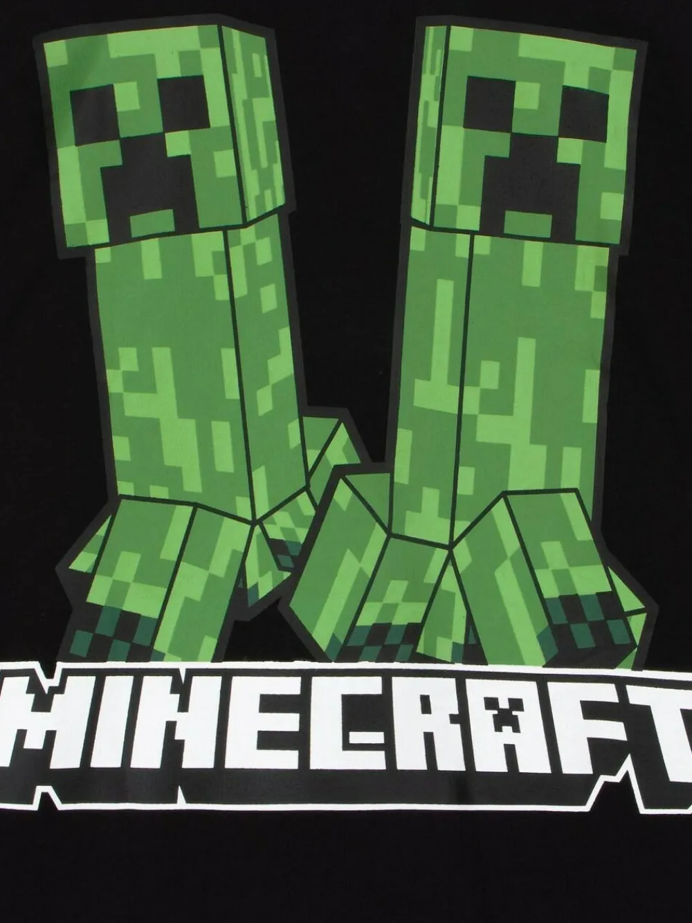 Online Character Black Minecraft Bomber Jacket