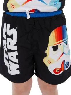 Character Black Star Wars Stormtrooper Swim Set^BOY Swimwear
