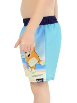 Character Blue Bingo Swimming 100% Cotton Trunks^BOY Swimwear|Swimwear