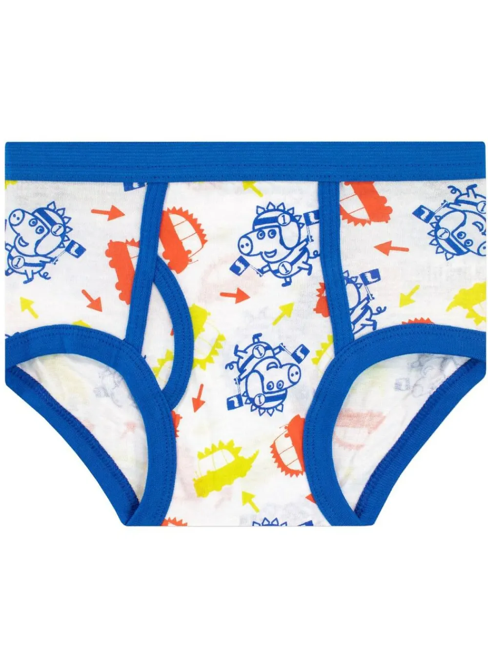 Discount Character Blue George Pig 100% Cotton Underwears 5 Pack