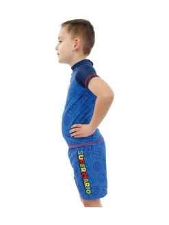 Character Blue Super Mario Swim Set^BOY Swimwear
