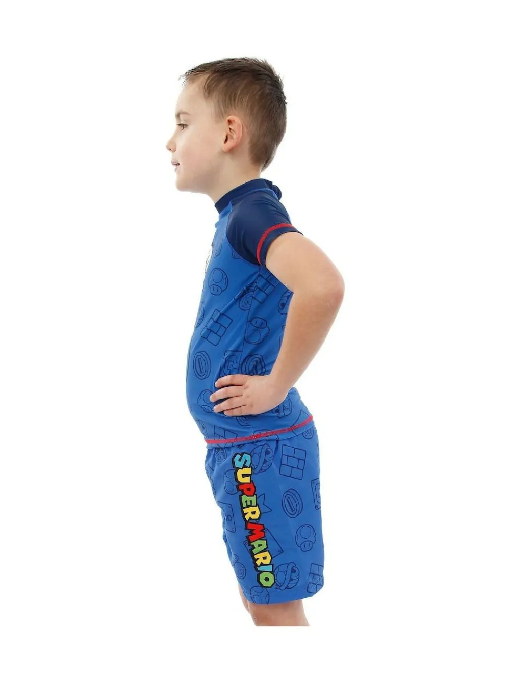Character Blue Super Mario Swim Set^BOY Swimwear