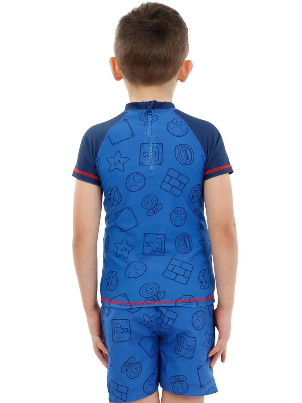 Character Blue Super Mario Swim Set^BOY Swimwear
