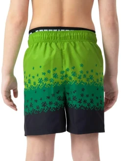 Character Green Minecraft Creeper Swimming Trunks^BOY Underwear