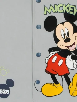 Character Grey Disney Mickey Mouse Bomber Jacket^BOY Coats, Jackets & Pramsuits|Coats, Jackets & Pramsuits