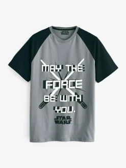 Outlet Character Grey Star Wars 100% Cotton Pyjamas