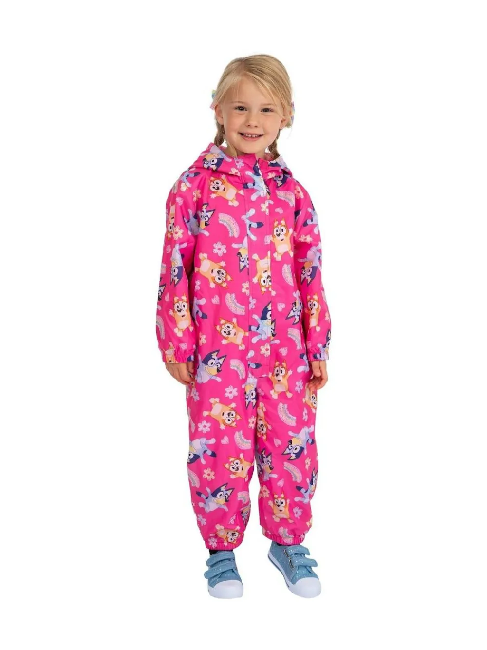 Character Pink Bluey And Bingo Puddlesuit^ Jumpsuits & Playsuits