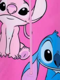 Character Pink Disney Lilo And Stitch & Angel Swimsuit^ Swimwear|Swimwear