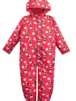 Best Character Pink Disney Minnie Mouse Polka Dot Puddle Suit