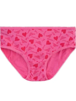 New Character Pink Disney Princess 100% Cotton Briefs 5 Pack