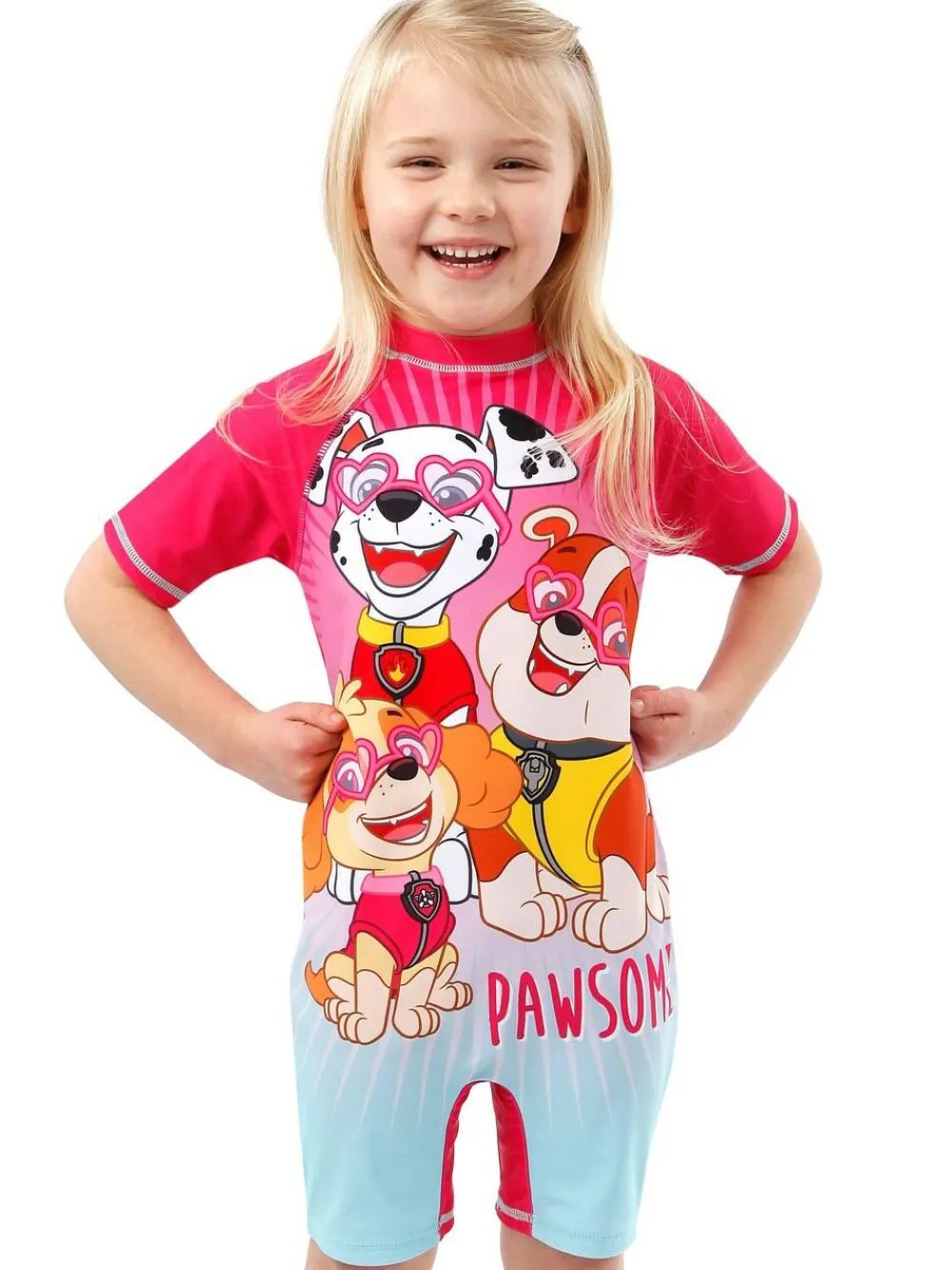 Best Character Pink Paw Patrol Swimsuit