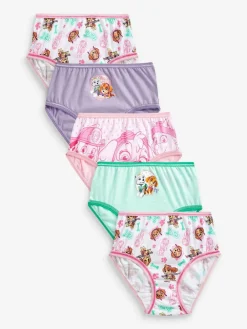 New Character Pink Paw Patrol 100% Cotton Briefs 5 Pack