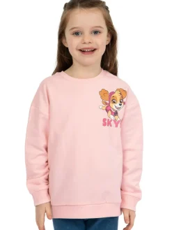 Character Pink PAW Patrol Skye Glitter 100% Cotton Sweatshirt^ Sweatshirts & Hoodies