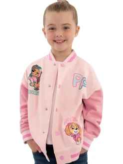 Character Pink PAW Patrol Liberty And Skye Varsity Jacket^ Coats, Jackets & Pramsuits|Coats, Jackets & Pramsuits