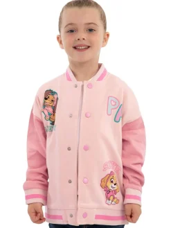 Character Pink PAW Patrol Liberty And Skye Varsity Jacket^ Coats, Jackets & Pramsuits|Coats, Jackets & Pramsuits