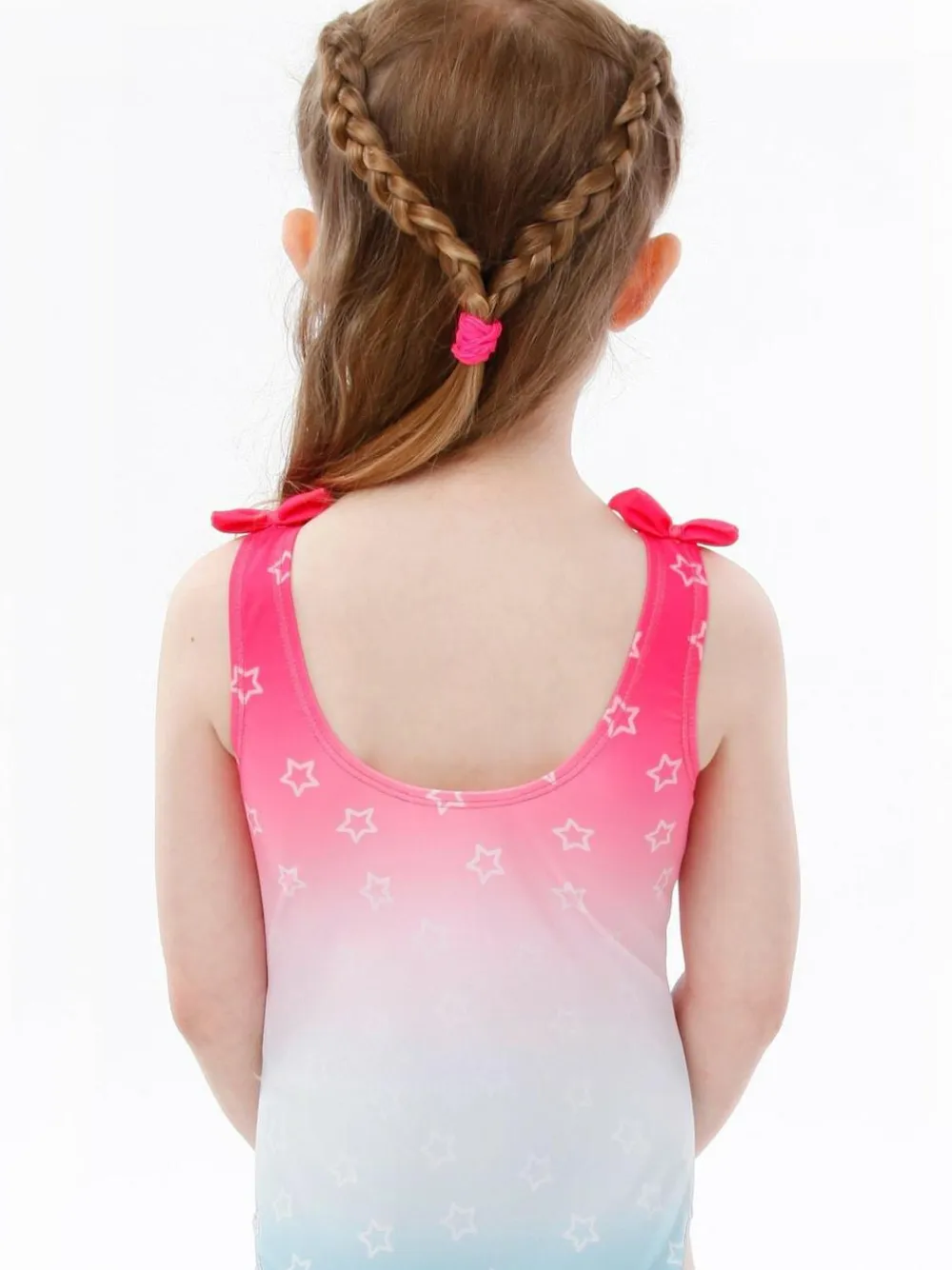 Clearance Character Pink Pokemon Girls Printed Tie Swimsuit