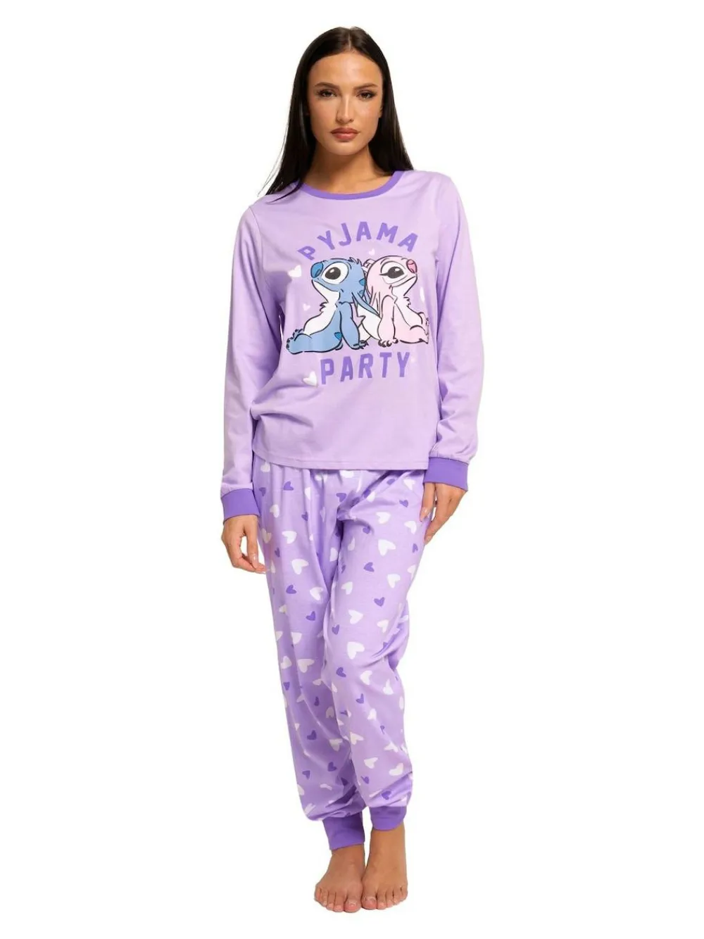 Character Purple Disney Lilo & Stitch Pyjamas^Women Pyjamas