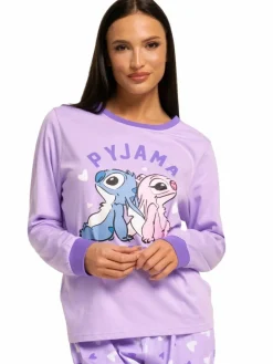 Character Purple Disney Lilo & Stitch Pyjamas^Women Pyjamas