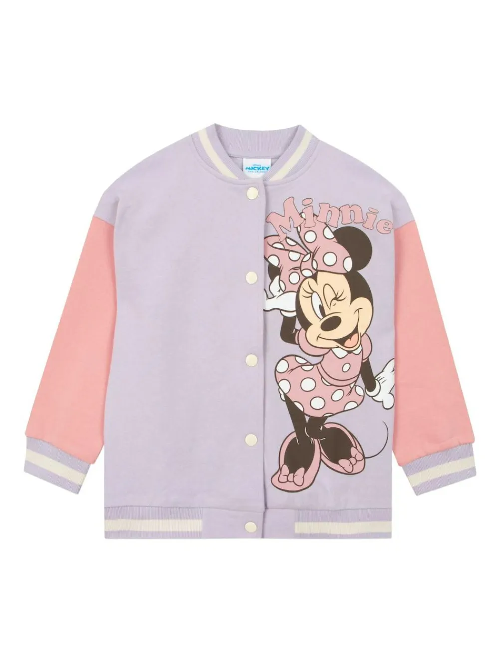 Character Purple Disney Minnie Mouse Bomber Jacket