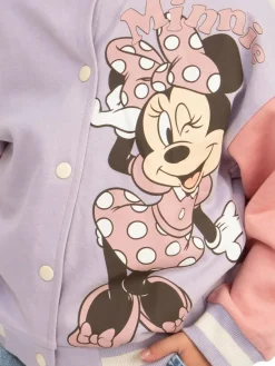 Character Purple Disney Minnie Mouse Bomber Jacket
