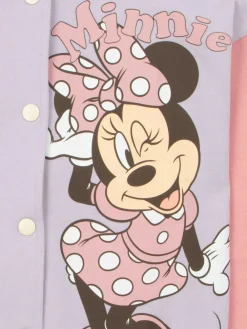 Character Purple Disney Minnie Mouse Bomber Jacket