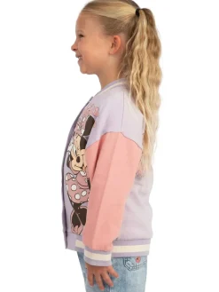 Character Purple Disney Minnie Mouse Bomber Jacket