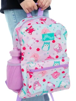 Hot Character Purple Squishmallows 4 Pc Backpack Set