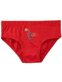 Hot Character Red Spiderman 100% Cotton Underwears 5 Pack