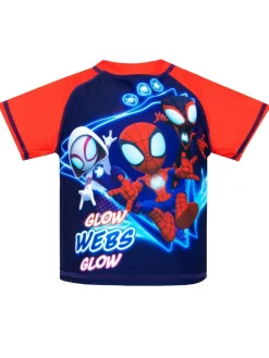 Character Red Spiderman Top and Swim Set^BOY Swimwear|Swimwear