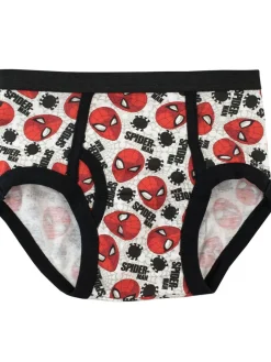 Character Silver Spiderman 100% Cotton Briefs Packs of 5^BOY Underwear
