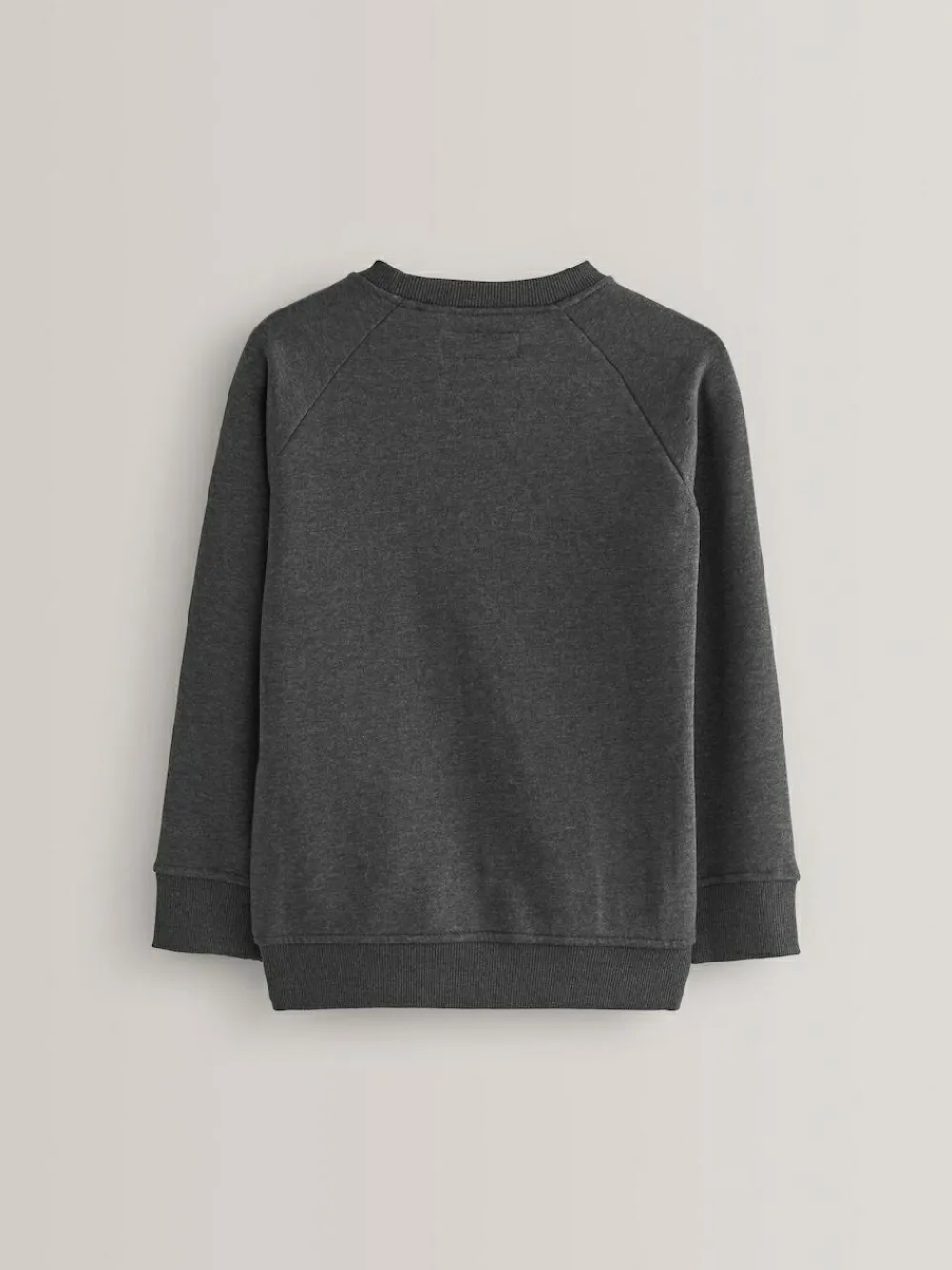 Next Charcoal Crew Neck School Sweater (3-17yrs)^BOY Sweatshirts & Hoodies|Sweatshirts & Hoodies