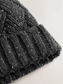 Best Next Bobble Hat Charcoal Grey
