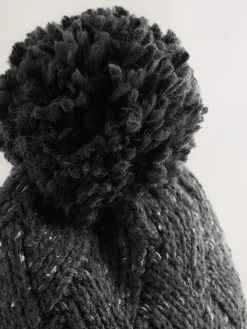 Best Next Bobble Hat Charcoal Grey